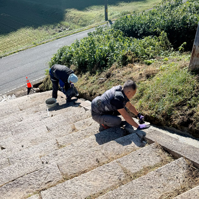 土木工事作業風景